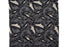 Black and Warm Stone Ripped Hole Print Chiffon Fabric Semi Sheer 1 yard and 13 inches